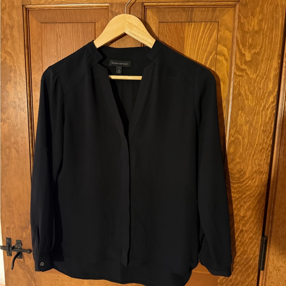 Banana Republic Black Blouse
